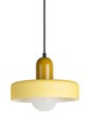Leitmotiv lampa wisząca Opaco Grato 120 x 23 x25 cm żółty LM2292YE