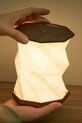 Gingko Design lampa bezprzewodowa led Twist Hexagon 12,1 x 12,1 x 18 cm G035WT brązowy AA00