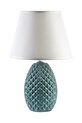 Affek Design lampa stołowa Leti 19 x 9,5 x 39 cm turkusowy HTLA3680