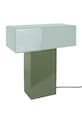 Leitmotiv lampa stołowa Grato Recto 35 x 15 cm. LM2307GR zielony AA00