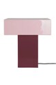 Leitmotiv lampa stołowa Grato Recto 35 x 15 cm różowy LM2307PU