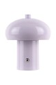 Leitmotiv lampa stołowa bezprzewodowa led Retro Seta 12,5 x 15 cm fioletowy LM2277PU