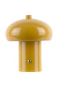 Leitmotiv lampa stołowa bezprzewodowa led Retro Seta 12,5 x 15 cm żółty LM2277YE