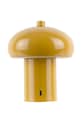 Leitmotiv lampa stołowa bezprzewodowa led Retro Seta 12,5 x 15 cm LM2277YE żółty AA00