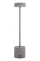 Leitmotiv lampa stołowa bezprzewodowa led Ganar 8 x 8 x 37.5 cm LM2279GY szary AA00