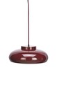 Madam Stoltz lampa wisząca Enamel 10 x 18 cm bordowy L59219R