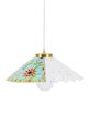 Seletti lampada sospesa in porcellana 36 x 35 x 14 cm multicolore 07096