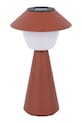 Leitmotiv lampada solare in plastica rosso LM2289RD