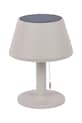 Leitmotiv lampada solare in plastica grigio LM2288WG
