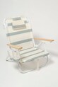Plážová stolička SunnyLife La Palma Sage Stripe S51DBCPA zelená AA00