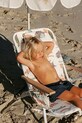 Plážová stolička SunnyLife Welcome to Paradise Chalk x Rip Curl RCDBCWPC