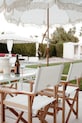 Skladacie kreslo Business & Pleasure Co. Antique White BPC.DT.ANT.WHT