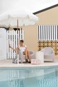 Садова парасолька Business & Pleasure Co. Antique White BPU.P.ANT.WHT