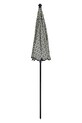 House Doctor parasol ogrodowy HDBlock 185 cm 204050120 czarny AA00