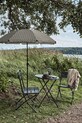 House Doctor parasol ogrodowy HDBlock 185 cm czarny 204050120