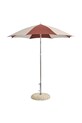 HAY parasol ogrodowy z materiału tekstylnego 170 x 200 x 200 cm bordowy AF578.F621.AU95
