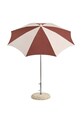 HAY parasol ogrodowy z materiału tekstylnego 170 x 200 x 200 cm AF578.F621.AU95 bordowy AA00