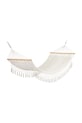 Bizzotto Hamac din material textil 200 x 100 cm alb 792218