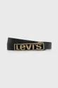 чёрный Levi's Footwear&Accessories - Кожаный ремень Женский
