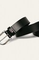 Tommy Hilfiger - Kožený opasok WW0WW11589 čierna AA00