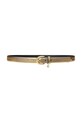 Δερμάτινη ζώνη Lauren Ralph Lauren χρυσαφί 412802952