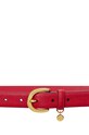 Kožený pásek Lauren Ralph Lauren 412802952 červená AA00