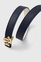 Lauren Ralph Lauren pasek skórzany dwustronny 412754799 granatowy AA00