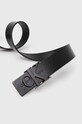 Calvin Klein pasek skórzany K60K610281 czarny AA00