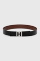 HUGO curea de piele cu doua fete negru 50480593
