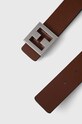 HUGO curea de piele cu doua fete 50480593 negru AA00