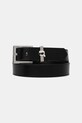 Karl Lagerfeld curea de piele IKON negru A2W33065