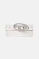 Diesel curea de piele cu două fețe OVAL D LOGO B-1DR W REV II alb X09874.P1245