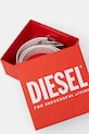 Diesel curea de piele cu două fețe OVAL D LOGO B-1DR W REV II alb X09874.P1245