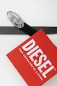 Αξεσουάρ Αναστρέψιμη δερμάτινη ζώνη Diesel OVAL D LOGO B-1DR W REV II X09874.P1245 μαύρο
