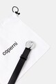 Akcesoria Coperni pasek damski skórzany Logo COPBE10F6025 czarny