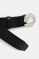 Coperni pasek skórzany Logo COPBE12F6025 czarny AA00