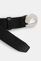 Coperni pasek skórzany Logo COPBE12F6025 czarny AA00