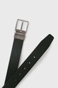 Calvin Klein - Pasek skórzany czarny K50K504311