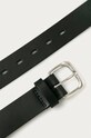 Strellson - Kožený opasok 3094 čierna AA00
