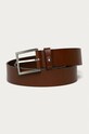 Tommy Hilfiger - Pasek skórzany brązowy AM0AM06344