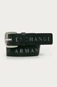 Armani Exchange - Pasek skórzany czarny 951185.CC529