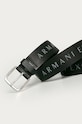 Armani Exchange - Curea de piele 951185.CC529 negru AA00
