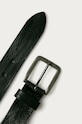 Jack & Jones - Kožený opasok 12152757 čierna AA00
