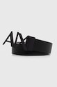 Armani Exchange curea de piele cu doua fete negru 951017.CC505.NOS