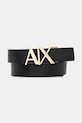 Armani Exchange pasek skórzany dwustronny czarny 951017.CC505.NOS