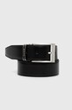 BOSS curea de piele negru 50481069