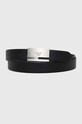 Accesorii Emporio Armani curea de piele Y4S498.YLP4E.NOS negru