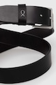 Kožený pásek Calvin Klein K50K510083 černá AA00