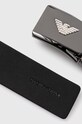Doplňky Oboustranný kožený pásek Emporio Armani Y4S623.YQ50X.NOS černá