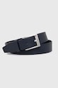 Tommy Hilfiger pasek skórzany granatowy AM0AM08363